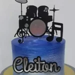 Arquivo Topo de Bolo Bateria Studio