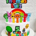 Decoração Topo de Bolo Sprunki Studio