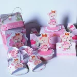 Decoração Ursinha Princesa Simples Studio