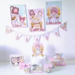 Decoração de Batizado Feminino Studio e PDF