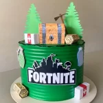 Festa Tema Bolo Personalizado Fortnite Studio