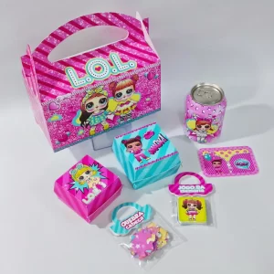 Arquivo Festa na Escola LOL Surprise em Studio e PDF para imprimir e personalizar.