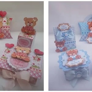 Enfeite de maternidade em arquivo de corte para Silhouette Studio.