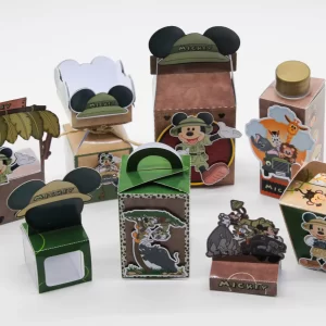 Arquivo Mickey tema Safari disponível em Studio, PNG e PDF para artes de festa.