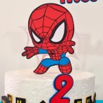 Topo Bolo Homem Aranha Cute Studio