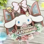 Decoraçao Topo de Bolo Cinnamoroll Studio