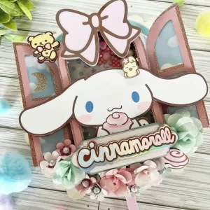 Decoraçao Topo de Bolo Cinnamoroll Studio