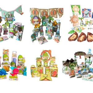 Pack 6 Arquivo de Corte Dinossauro Baby