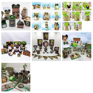 Pack 7 Arquivo de Corte Mickey Safari